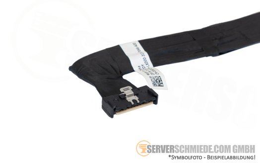 Dell 20cm SAS cable 1x SFF-8654 gerade to 1x SFF-8654 winkel BP_DST_SA1 to CTRL_SRC_SB1 R7615 0167DY