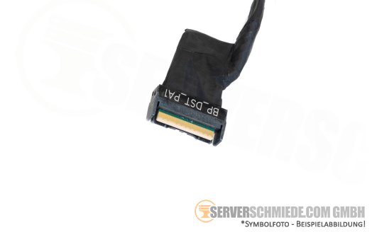 Dell 20cm SAS cable 1x SFF-8654 gerade to 1x SFF-8654 winkel R6615 8x SFF 0FGY8R