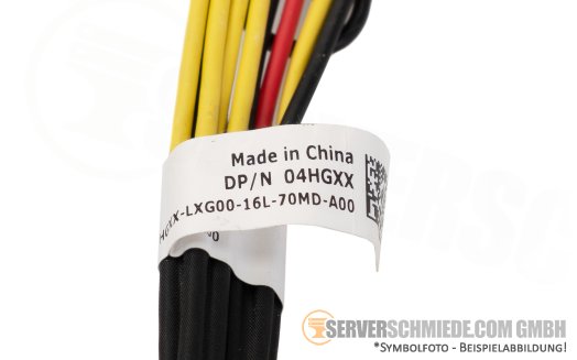 Dell 21cm GPU Kabel cable 1x 14-pin to 1x 8-pin EPS / CPU + 1x 4-pin C4140 04HGXX