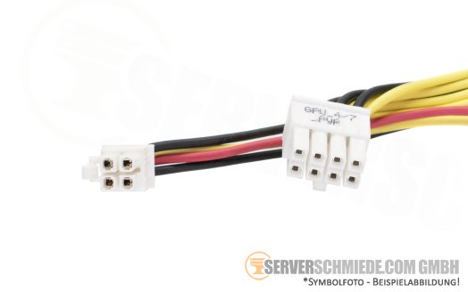 Dell 21cm GPU Kabel cable 1x 14-pin to 1x 8-pin EPS / CPU + 1x 4-pin C4140 0CX0FV
