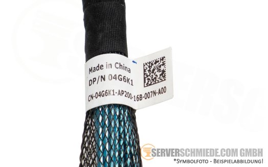Dell 22cm NVMe Kabel cable 1x SFF-8654 gerade to 1x SFF-8654 gerade R6525 10xSFF 04G6K1