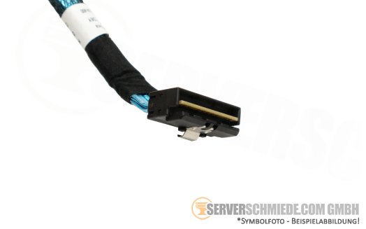 Dell 22cm NVMe Kabel cable 1x SFF-8654 gerade to 1x SFF-8654 gerade R6525 10xSFF 0HC56Y