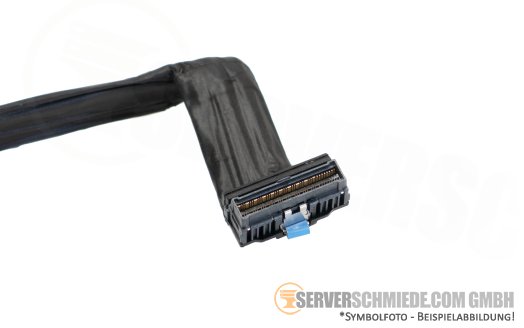 Dell 22cm NVMe Kabel cable 1x SFF-8654 gerade to 1x SFF-8654 winkel R760 0T22Y1