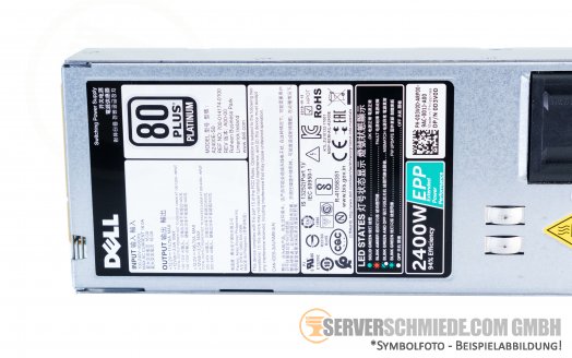Dell 2400W PSU Netzteil 80Plus Platinum R940 FX2 R740xd 0D3V0D