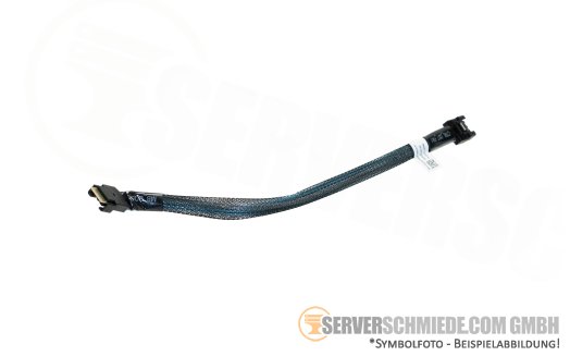 Dell 24cm BOSS N1 NVMe Kabel cable 1x SFF-8654 4i gerade to 1x SFF-8654 4i gerade R760 R760xa 0Y29HV