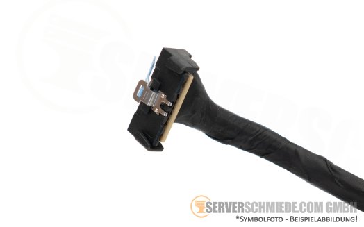 Dell 24cm NVMe Kabel cable 1x SFF-8654 8i winkel to 1x SFF-8654 8i gerade R760 006XHY