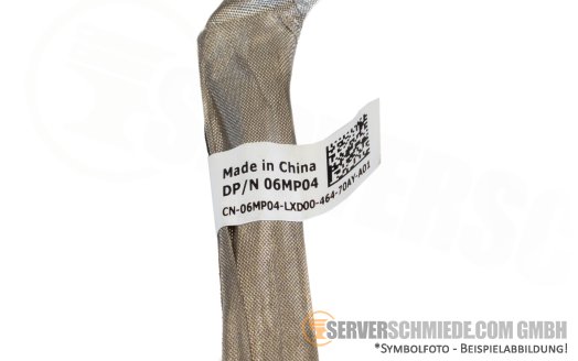 Dell 25 / 5cm Backplane to front PERC Controller cable 2x SFF-8654 4i gerade to 1x SFF-8654 8i gerade R6615 8xSFF 06MP04