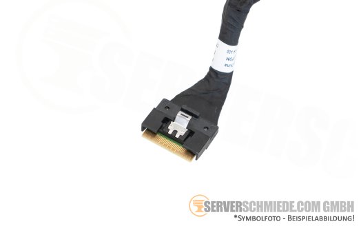 Dell 25cm Backplane to front PERC Controller cable 1x SFF-8654 gerade to 1x SFF-8654 gerade R7615 24xSFF 04WY9M