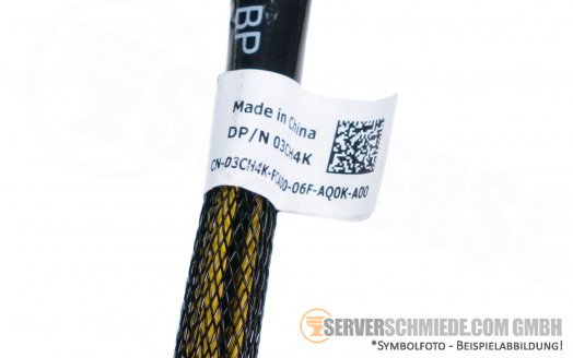 Dell 25cm Rear Backplane Kabel cable 2x 8 pin R740 R740xd 03CH4K