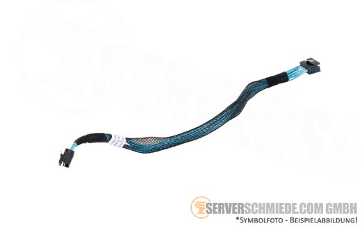 Dell 25cm NVMe Kabel cable 1x SFF-8654 gerade to 1x SFF-8654 gerade R6525 10xSFF 0G63HF