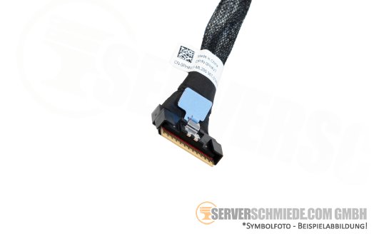Dell 25cm SAS cable 1x SFF-8654 gerade to 1x SFF-8654 winkel CTRL_DST_PA1 to SL1_CPU_PB1 R7615 0PH4V7