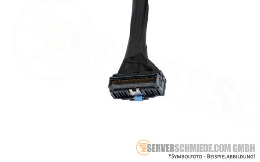 Dell 25cm SAS cable 1x SFF-8654 gerade to 1x SFF-8654 winkel CTRL_DST_PA1 to SL1_CPU_PB1 R7615 0PH4V7