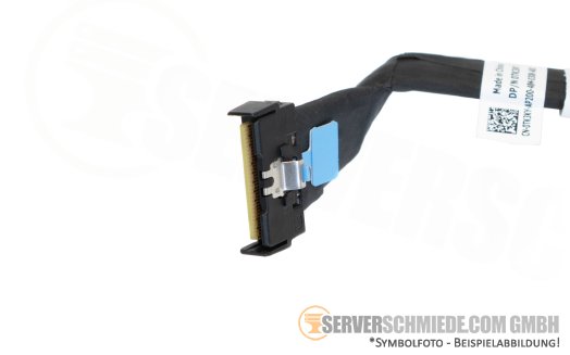 Dell 25cm SAS Kabel cable 1x SFF-8654 gerade to 1x SFF-8654 winkel R7615 0TK3KY