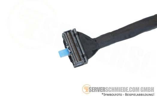 Dell 25cm SAS Kabel cable 1x SFF-8654 gerade to 1x SFF-8654 winkel R7615 0TK3KY