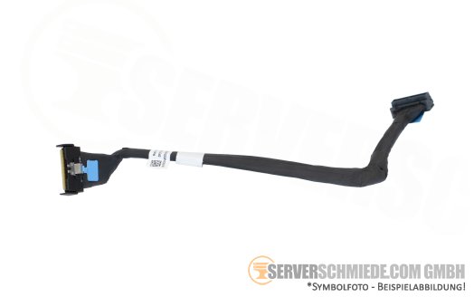 Dell 25cm SAS Kabel cable 1x SFF-8654 gerade to 1x SFF-8654 winkel R7615 0TK3KY