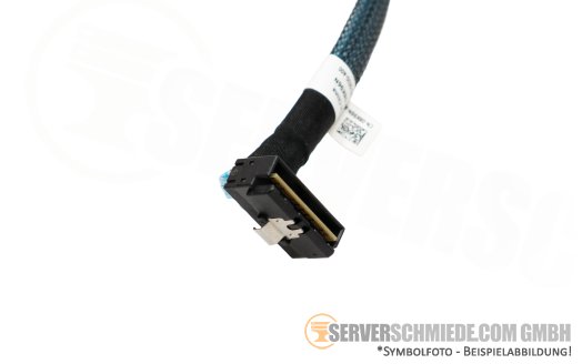 Dell 26cm NVMe Kabel cable 1x SFF-8654 gerade to 1x SFF-8654 gerade R6525 10xSFF 08K96N