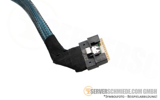 Dell 26cm NVMe Kabel cable 1x SFF-8654 gerade to 1x SFF-8654 gerade R6525 10xSFF 08K96N