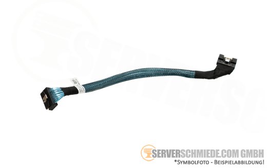 Dell 26cm NVMe Kabel cable 1x SFF-8654 gerade to 1x SFF-8654 gerade R6525 10xSFF 08K96N