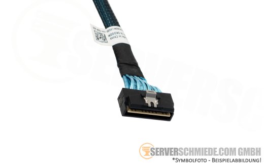 Dell 26cm NVMe Kabel cable 1x SFF-8654 gerade to 1x SFF-8654 gerade R6525 10xSFF 0KD00M