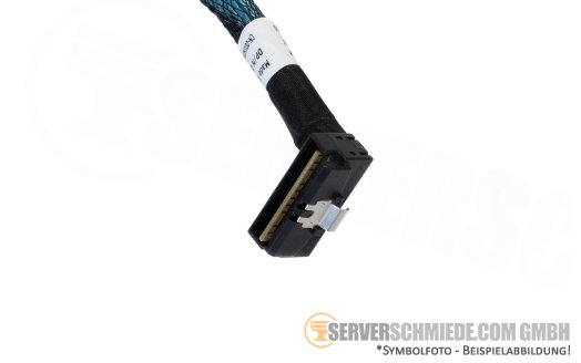 Dell 27cm NVMe Kabel cable 1x SFF-8654 8i gerade to 1x SFF-8654 8i gerade R6525 10xSFF 0D1HDY