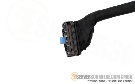 Dell 27cm NVMe Kabel cable 1x SFF-8654 gerade to 1x SFF-8654 winkel R770 00Y6PF