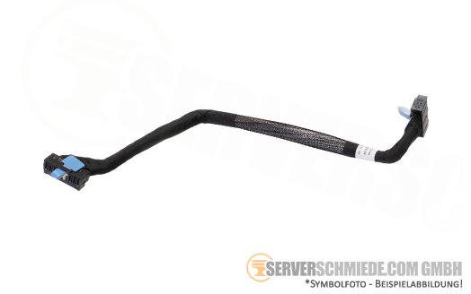 Dell 27cm NVMe Kabel cable 1x SFF-8654 gerade to 1x SFF-8654 winkel R770 00Y6PF