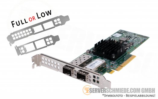 Dell 2x 10/25GbE SFP28 SFP+ PCIe x8 0CX94X Broadcom 57414 Ethernet LAN Network Controller