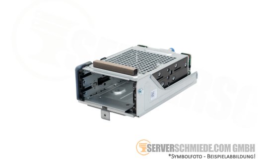 Dell 2x 2,5" SFF NVMe Rear Drive Backplane incl. cage R760xd2 01VJ63 04FHW1