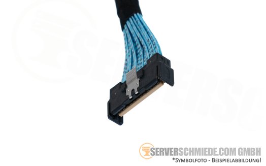 Dell 30cm Backplane to Mainboard Kabel 1x SFF-8654 gerade to 1x SFF-8654 gerade R750 0YDT21