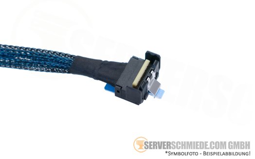 Dell 30cm BOSS S2 SAS Kabel SFF-8654 4i gerade to SFF-8654 4i winkel R750xs R550 0TK3YF