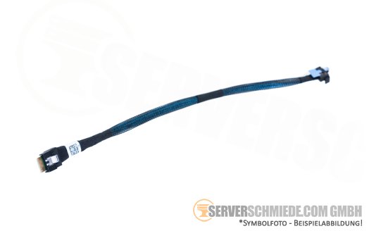 Dell 30cm BOSS S2 SAS Kabel SFF-8654 4i gerade to SFF-8654 4i winkel R750xs R550 0TK3YF