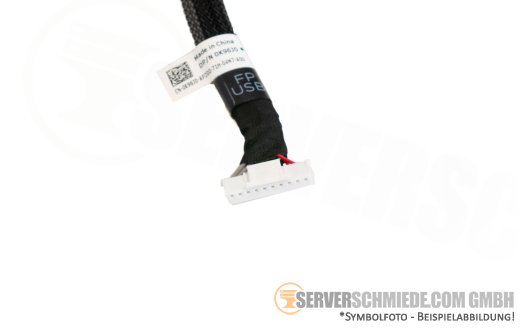 Dell 30cm Front I/O USB Kabel 1x 20-pin to 1x 10-pin R430 0K96J0