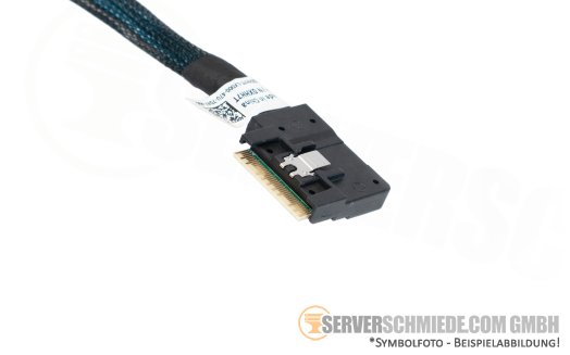 Dell 30cm front PERC to Mainboard Controller Kabel 1x SFF-8654 winkel to 1x SFF-8654 winkel R660xs 8x SFF 0XHH7T