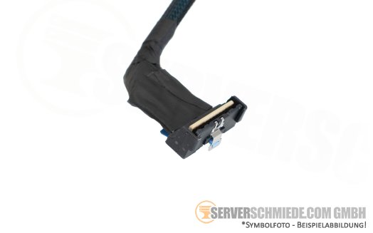 Dell 30cm front PERC to Mainboard Controller Kabel 1x SFF-8654 winkel to 1x SFF-8654 winkel R660xs 8x SFF 0XHH7T