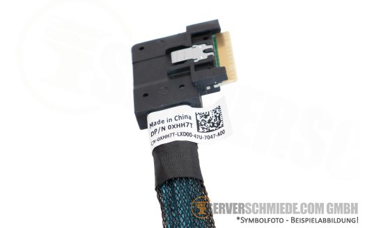 Dell 30cm front PERC to Mainboard Controller Kabel 1x SFF-8654 winkel to 1x SFF-8654 winkel R660xs 8x SFF 0XHH7T