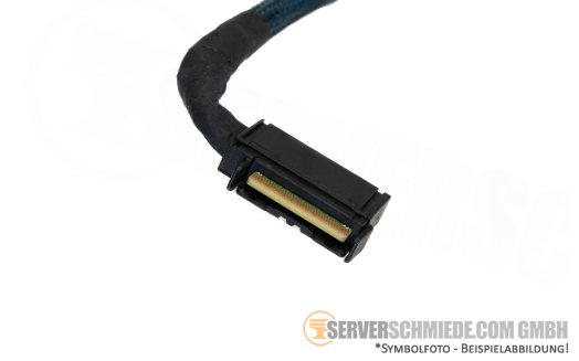 Dell 30cm front PERC to MB Kabel cable 1x SFF-8654 winkel to 1x SFF-8654 winkel R650 050H25