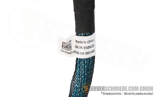 Dell 30cm front PERC to MB Kabel cable 1x SFF-8654 winkel to 1x SFF-8654 winkel R650 050H25