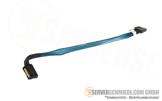 Dell 30cm front PERC to MB Kabel cable 1x SFF-8654 winkel to 1x SFF-8654 winkel R650 050H25