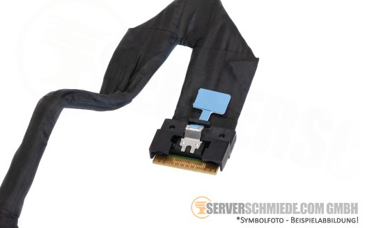 Dell 30cm Mainboard to front PERC Controller cable 1x SFF-8654 gerade to 1x SFF-8654 gerade R6615 8xSFF 0W0XGM