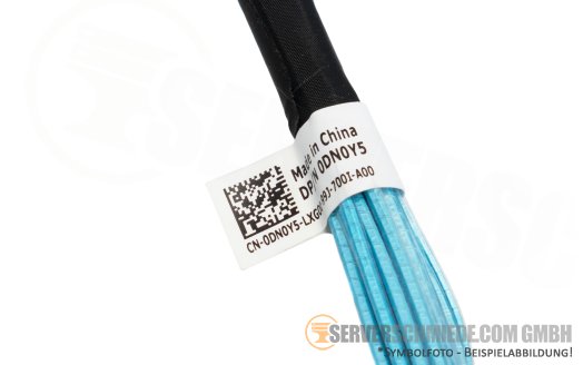 Dell 30cm NVMe Kabel cable 1x SFF-8654 gerade to 1x SFF-8654 gerade R6525 10xSFF 0DN0Y5