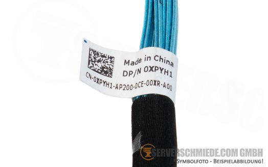 Dell 30cm NVMe Kabel cable 1x SFF-8654 gerade to 1x SFF-8654 gerade R6525 10xSFF 0XPYH1
