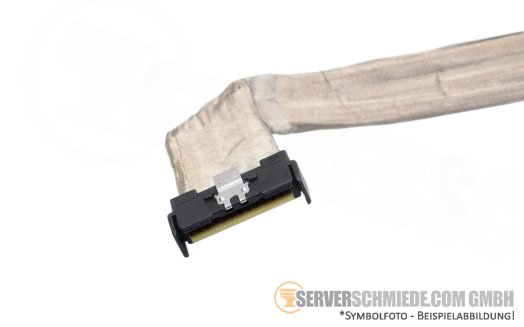 Dell 30cm NVMe Kabel cable 1x SFF-8654 gerade to 1x SFF-8654 winkel R660 10xSFF 0WRDFD