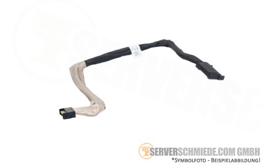 Dell 30cm NVMe Kabel cable 1x SFF-8654 gerade to 1x SFF-8654 winkel R660 10xSFF 0WRDFD