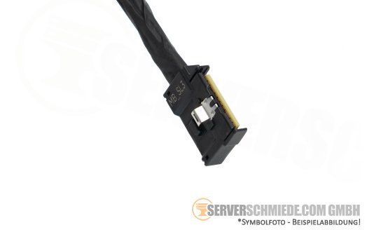 Dell 30cm SAS cable 1x SFF-8654 gerade to 1x SFF-8654 winkel R6615 8x SFF 0FFYWP