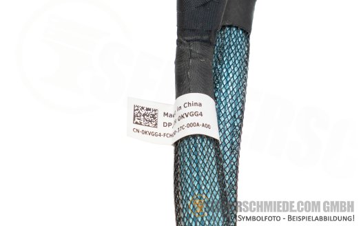 Dell 31 / 34cm NVMe Kabel cable 2x SFF-8654 gerade to 2x SFF-8654 gerade R760 0KVGG4