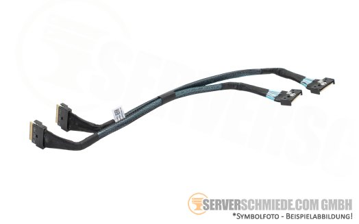 Dell 31 / 34cm NVMe Kabel cable 2x SFF-8654 gerade to 2x SFF-8654 gerade R760 0KVGG4