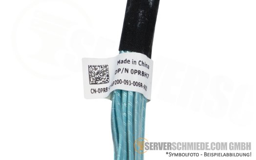 Dell 31cm NVMe Kabel cable 1x SFF-8654 8i gerade to 1x SFF-8654 8i gerade R6525 10xSFF 0PR8H7