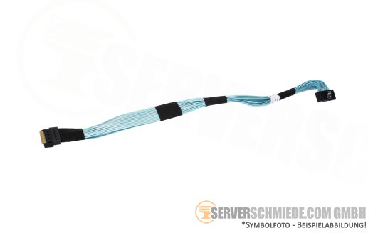 Dell 31cm NVMe Kabel cable 1x SFF-8654 8i gerade to 1x SFF-8654 8i gerade R6525 10xSFF 0PR8H7