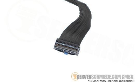 Dell 31cm NVMe Kabel cable 1x SFF-8654 8i gerade to 1x SFF-8654 8i winkel R760 24xSFF 0T17PK