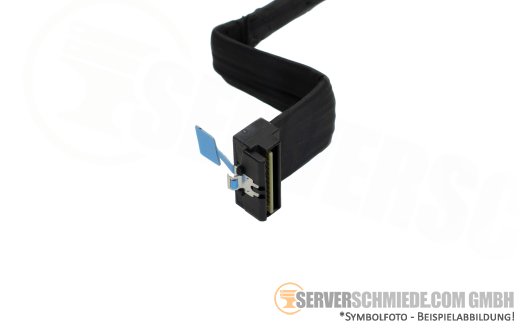 Dell 32cm front PERC to Mainboard Controller Kabel cable 1x SFF-8654 8i winkel to 1x SFF-8654 8i gerade R760 H965i 0FWJPN